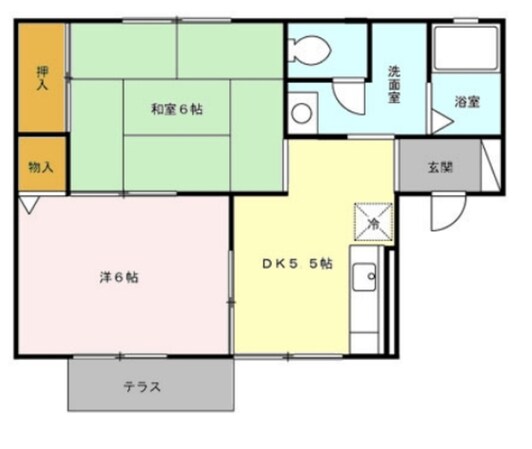 セレナ南湖の物件間取画像